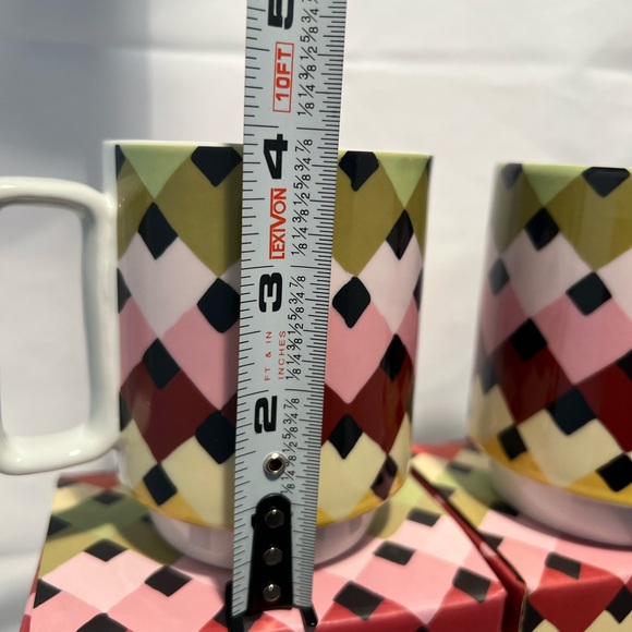 Magpie NIB Viva Mug Overlap pattern set of 2 - Picture 3 of 4